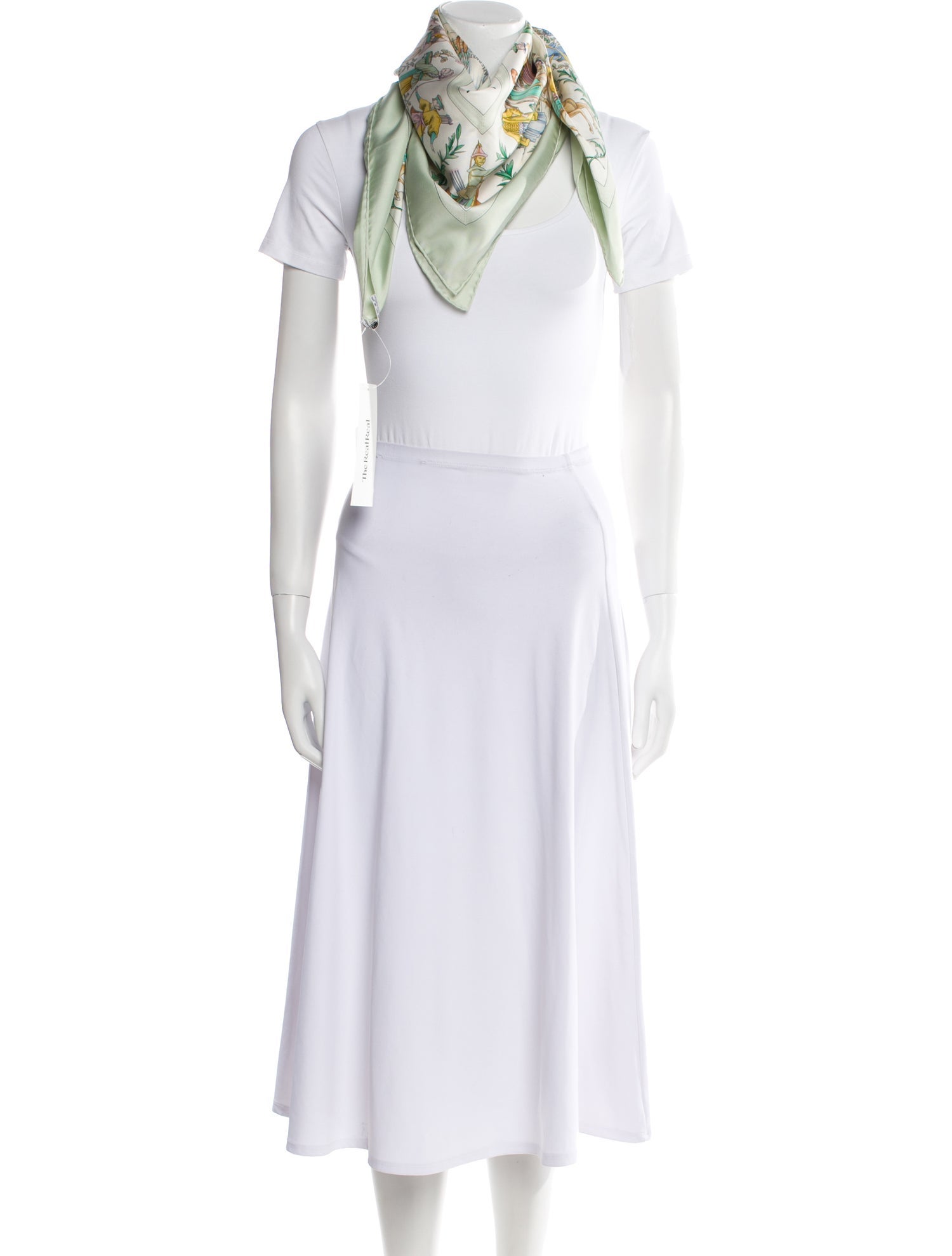 Hermès Costumes Civils Actuels Silk Scarf